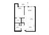 1 Bedroom Floor Plan